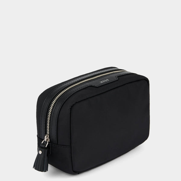 Anya Hindmarch Meds Travel Pouch Regenerated ECONYL® In Black