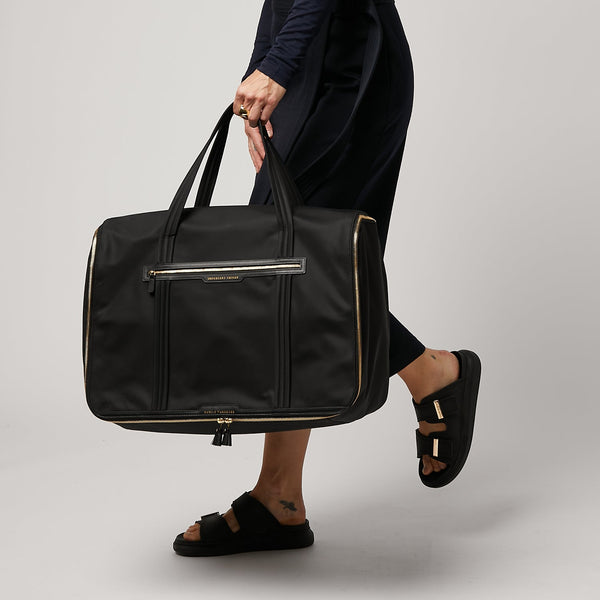 Anya Hindmarch Mobile Wardrobe Travel Bag Nylon Wardrobe Black