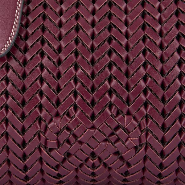 Anya Hindmarch Neeson Small Square Tote Calf Leather In Orchid Purple