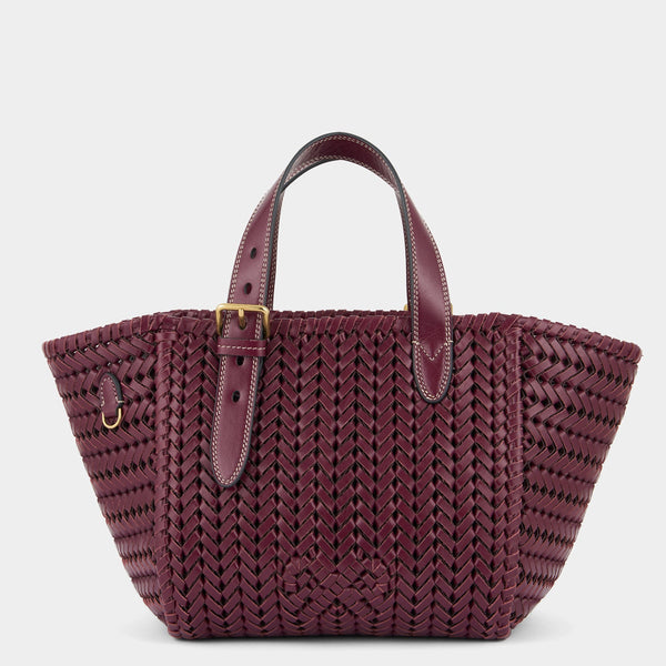 anya hindmarch Neeson Small Square Tote Calf Leather in Orchid Purple anya hindmarch Neeson Small Square Tote Calf Leather in Orchid Purple