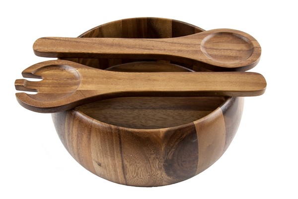 apollo housewares 4162 - Acacia Salad Set 25cm+ servers Acacia Salad Set 25cm+ servers