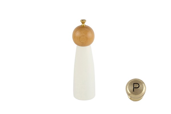 apollo housewares 4182 - Pepper mill 20cm CREAM Pepper mill 20cm CREAM