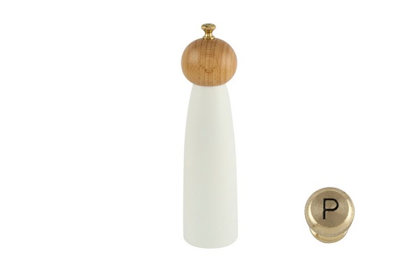 apollo housewares 4184 - Pepper mill 25cm CREAM Pepper mill 25cm CREAM