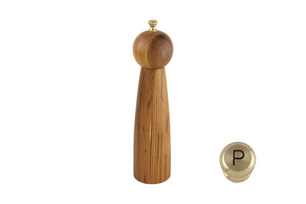 apollo housewares 4270 - Teak Pepper Mill 27cm Teak Pepper Mill 27cm