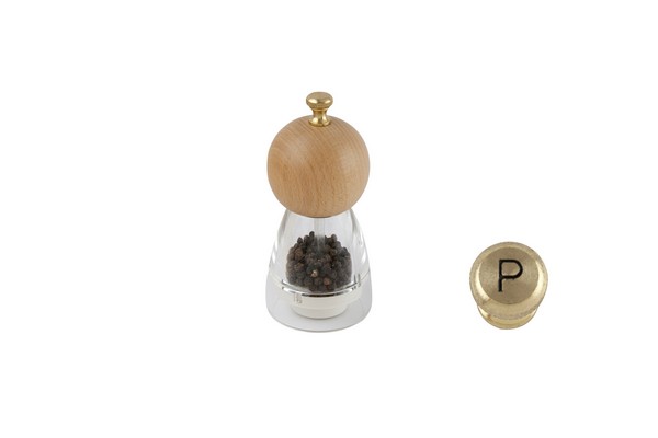 apollo housewares 4289 - Acrylic Peppermill 13cm Acrylic Peppermill 13cm