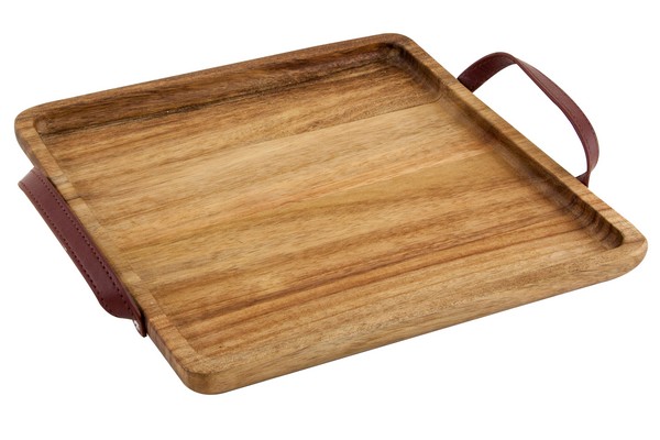 apollo housewares 4296 - Acacia Tray Board Sq Large Acacia Tray Board Sq Large