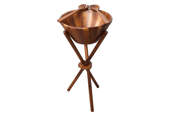 apollo housewares 4373 - Acacia Giant Salad Set Acacia Giant Salad Set