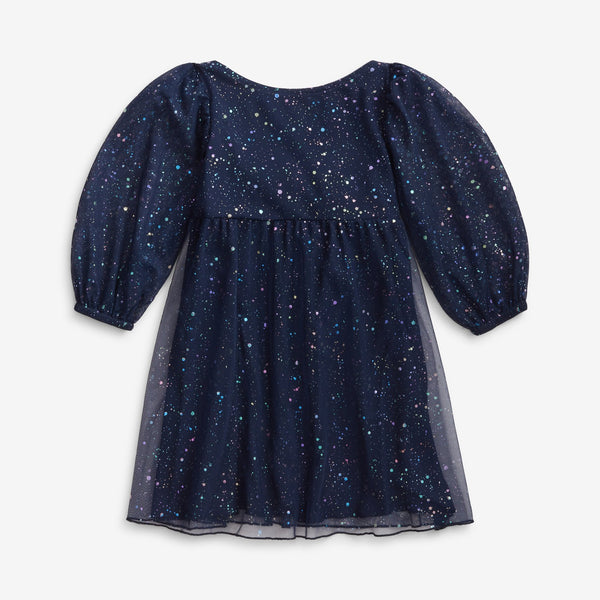 appaman Chelsea Bow Dress Navy Blue