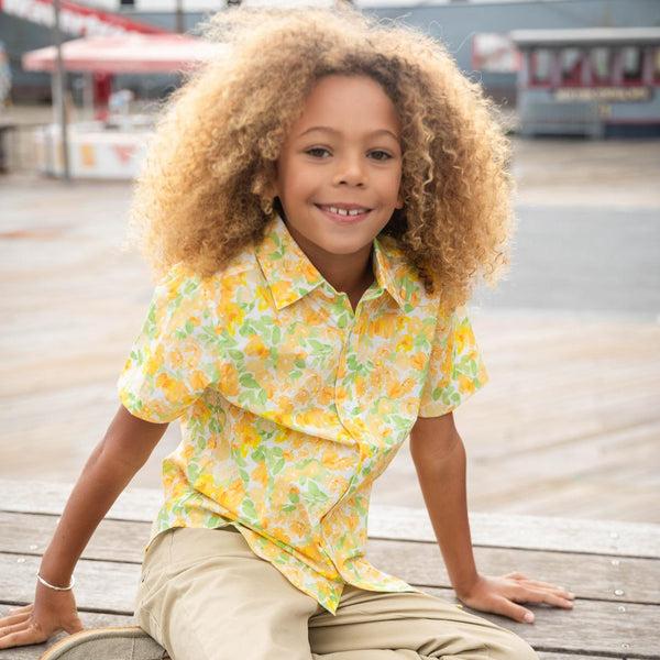 Appaman Day Party Shirt Spring Bouquet