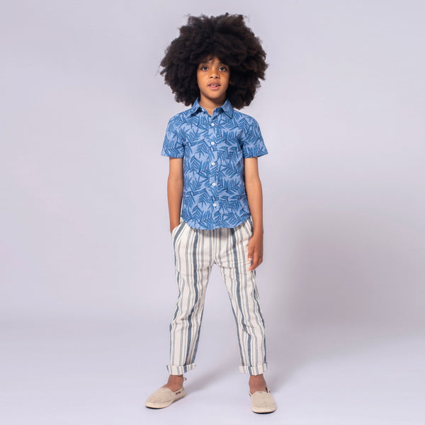 Appaman Day Party Shirt Summer Blues