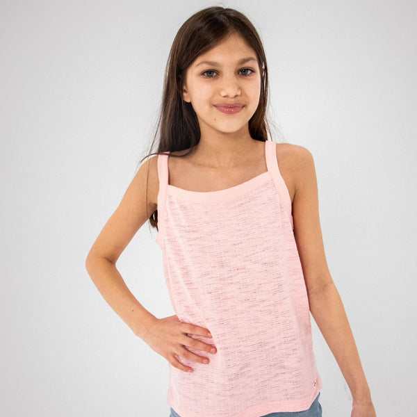 appaman Hannah Bow Tank Soft Pink