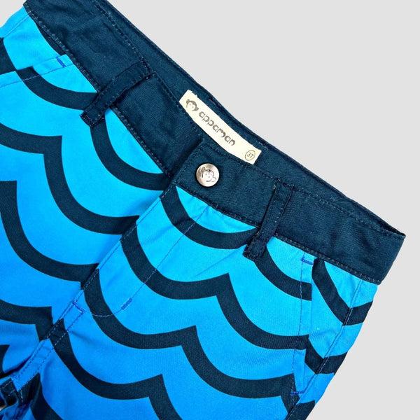 Appaman Hybrid Swim Shorts Wavy Blue