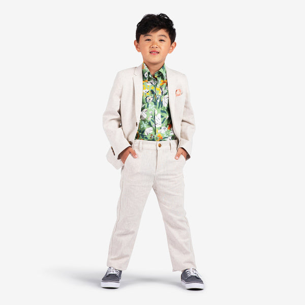 Appaman Linen Beach Pants Papyrus