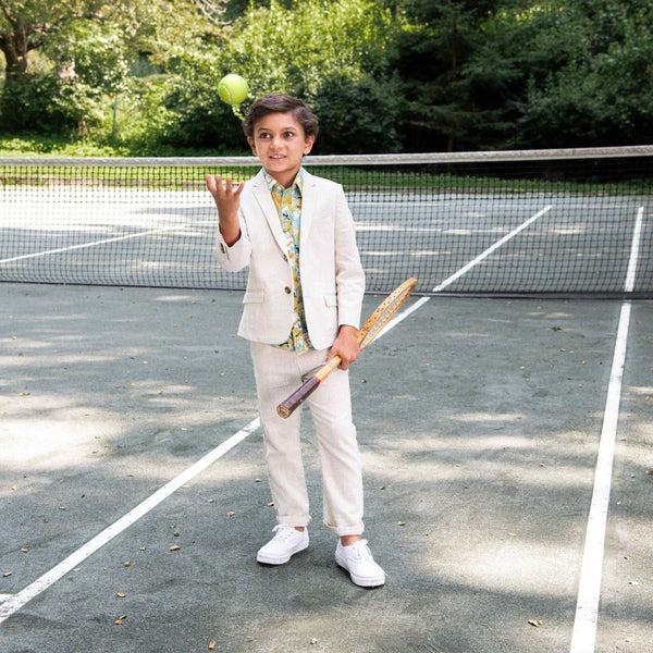 Appaman Linen Beach Pants Papyrus