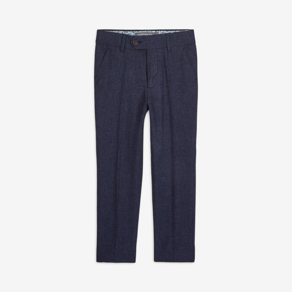 Appaman Linen Relaxed Suit Blue Nights