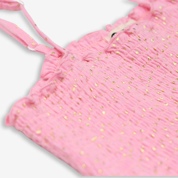 Appaman Madison Dress Pink Gold