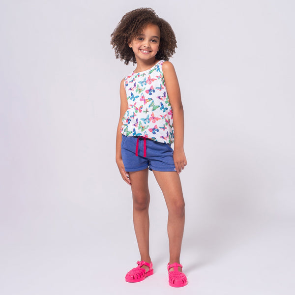 Appaman Majorca Shorts Navy Sparkle