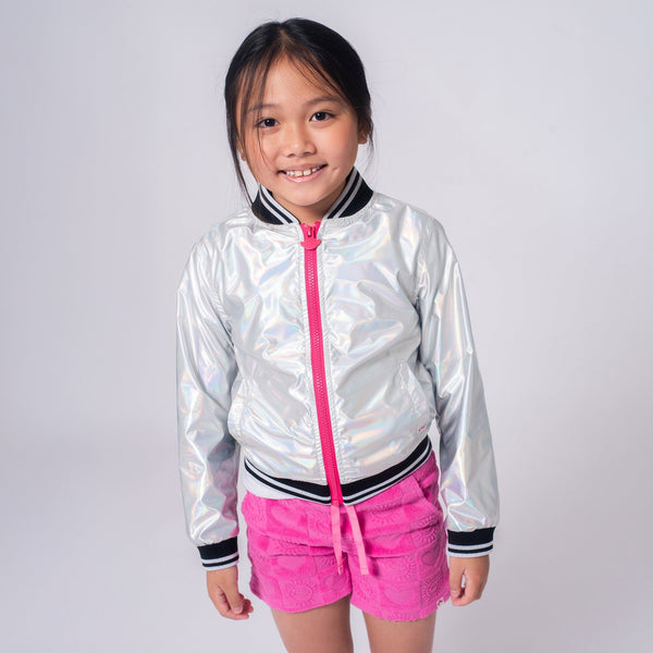 Appaman Nikki Bomber Jacket Iridescent