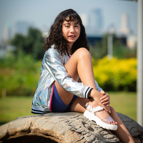 Appaman Nikki Bomber Jacket Iridescent