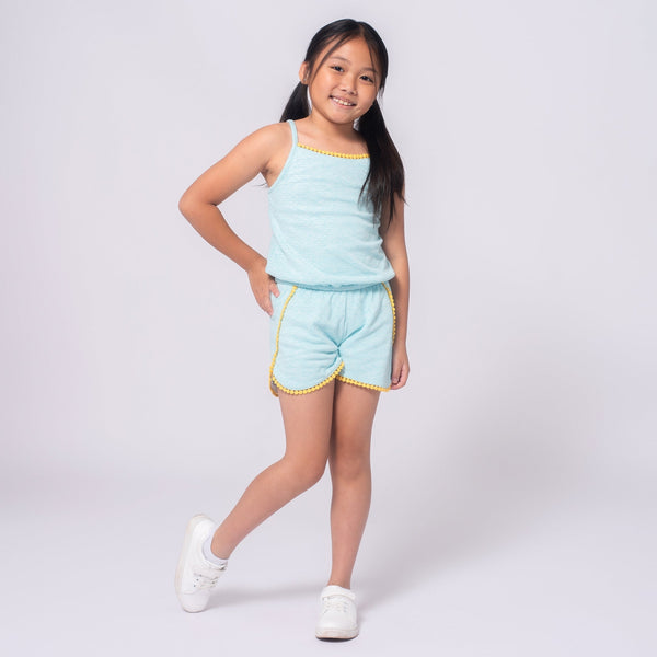 appaman Novia Romper Aqua