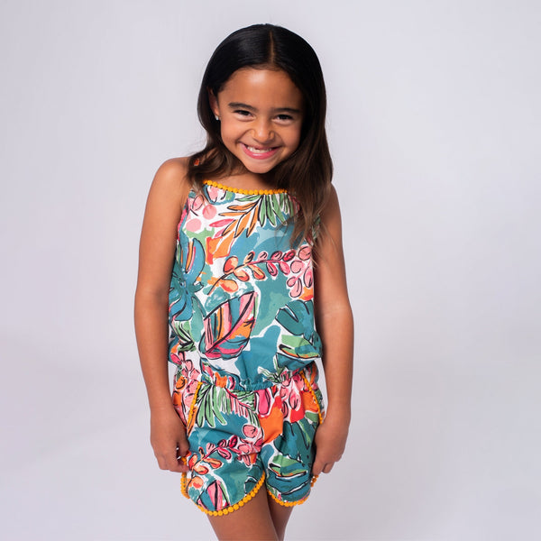 Appaman Novia Romper Artist Flora