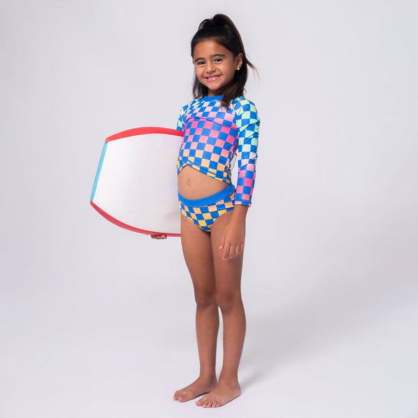 appaman Oceana Rash Guard Set Checkerboard