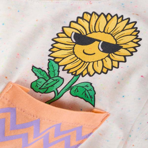 Appaman Pocket Tee Speckled White