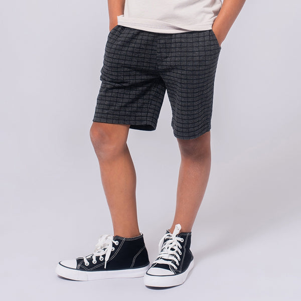 appaman Preston Shorts Black Squares