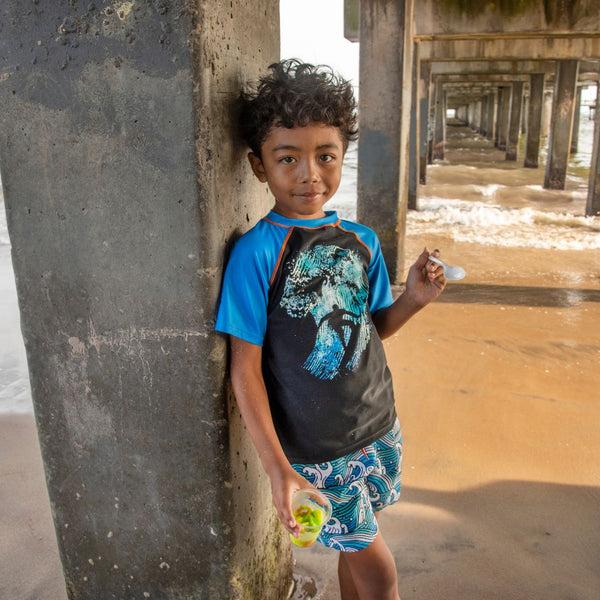 Appaman Rash Guard Blue