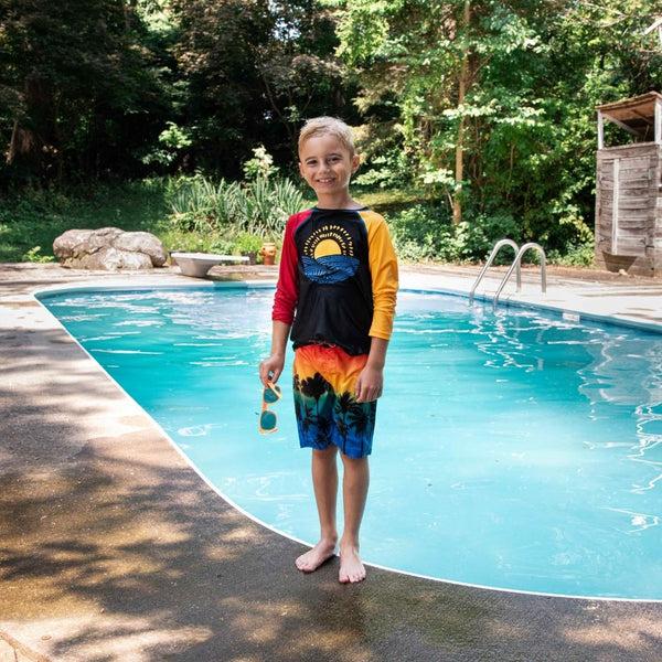 Appaman Rash Guard Sunny Waves