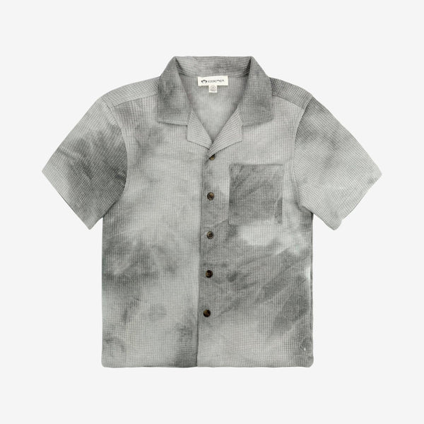 appaman Resort Shirt Grey Tie Dye