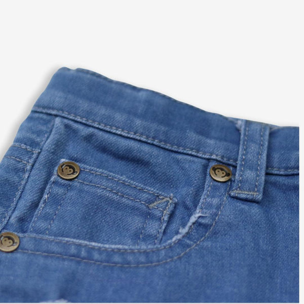 Appaman Rhodes Midi Denim Skirt Blue Jean