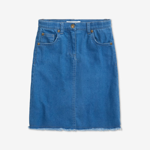appaman Rhodes Midi Denim Skirt Blue Jean