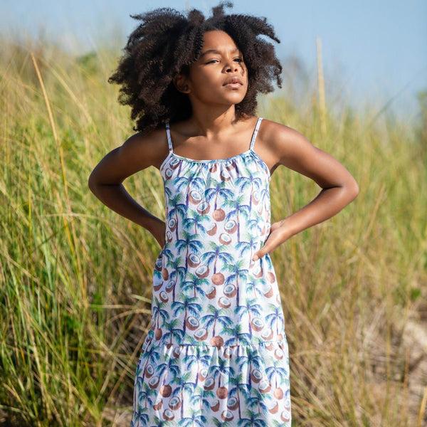 Appaman Scarlett Dress Coconut Palms