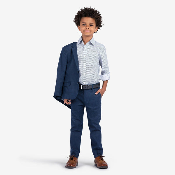 Appaman Stretchy Mod Suit Eclipse Linen