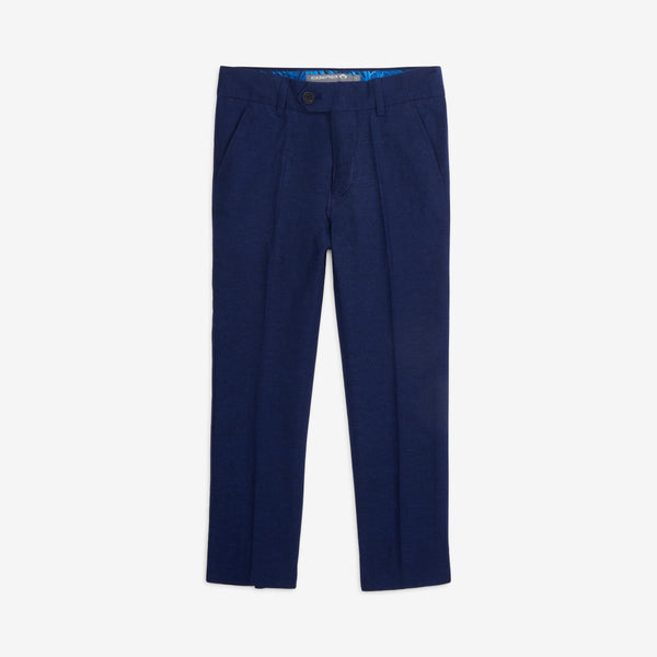 appaman Stretchy Suit Pant Estate Blue Linen