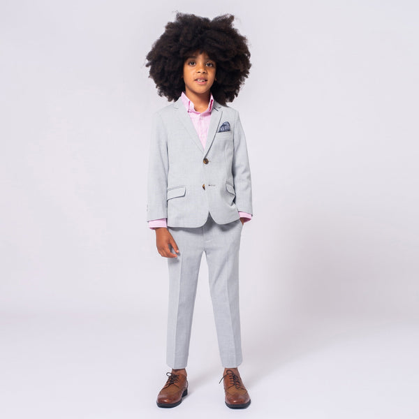 Appaman Stretchy Suit Pant High Rise Grey