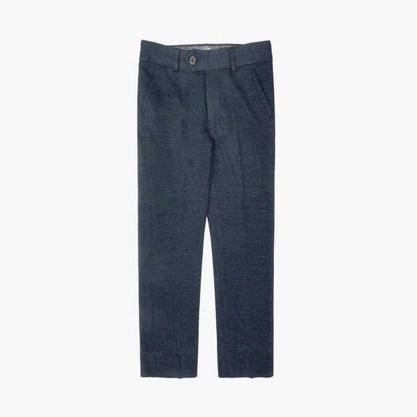 appaman Stretchy Suit Pants Navy Glen Plaid