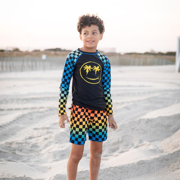 Appaman Swim Trunks Checkerboard