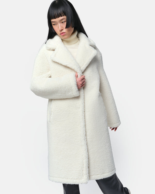 Apparis Anei Coat Blanc