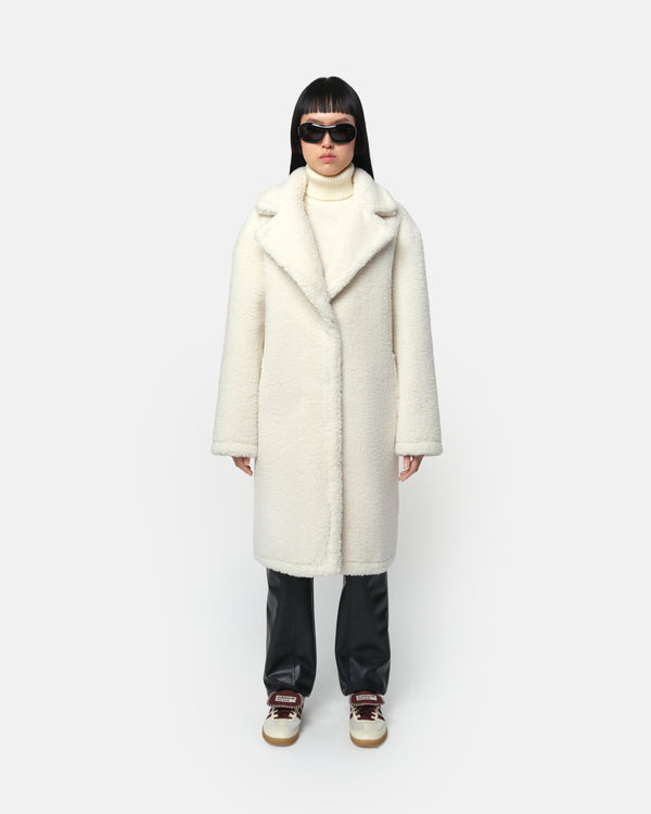 apparis Anei Coat Blanc