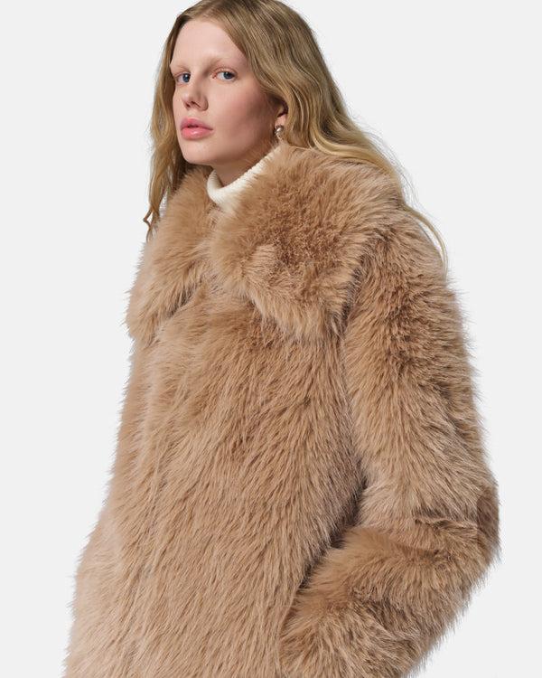 Apparis Aura Coat Toffee