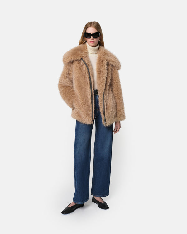 apparis Aura Coat Toffee