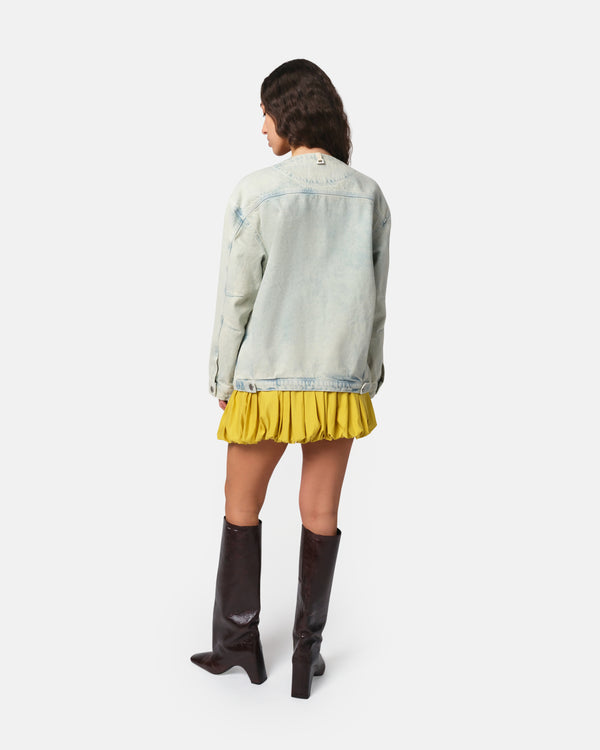 Apparis Barlow Scoop Neck Jacket Light Blue