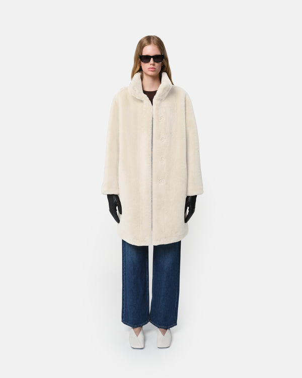 apparis Blair Coat Latte