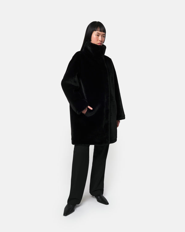 Apparis Blair Coat Noir