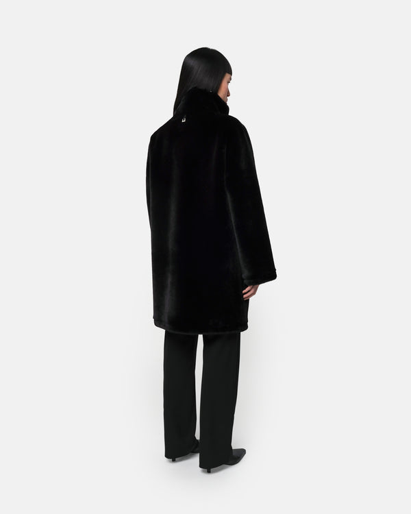 Apparis Blair Coat Noir