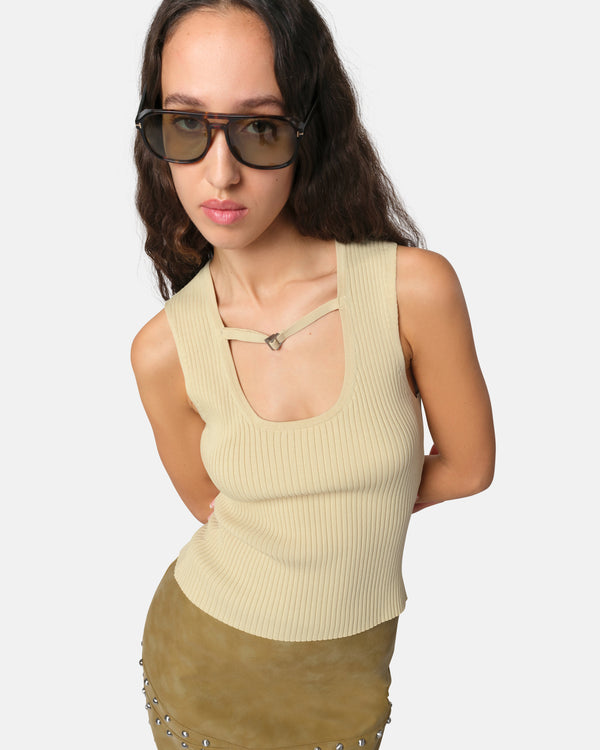 Apparis Blake Scoop Tank Jade