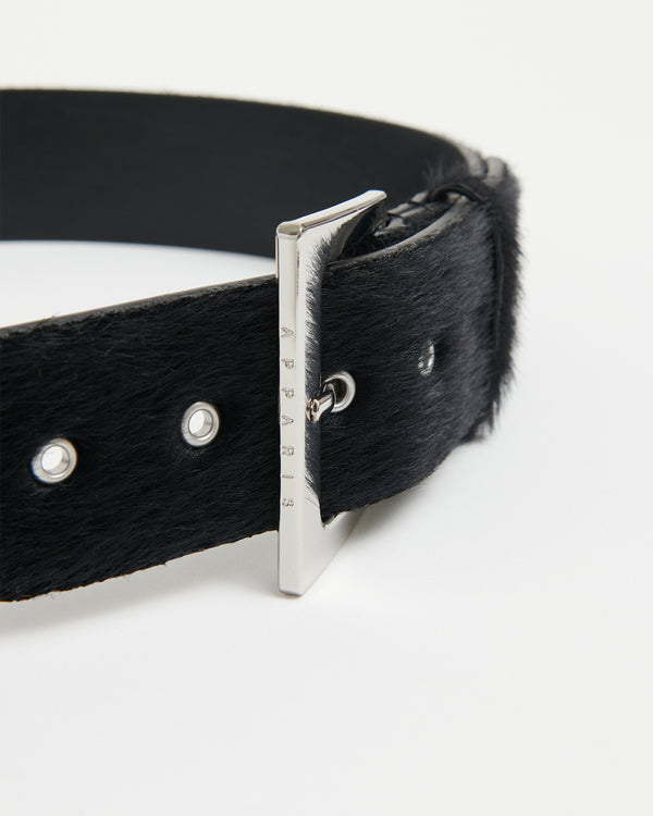 Apparis Blaze Pony Belt Noir