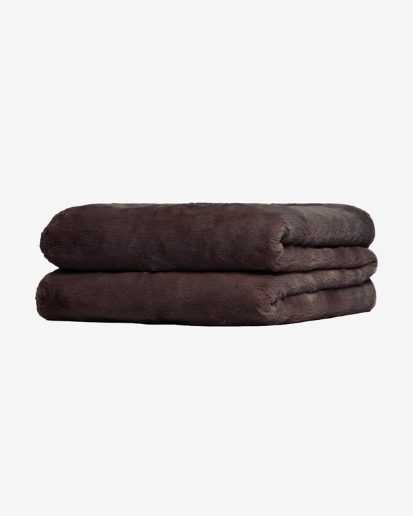 Apparis Brady Blanket Espresso
